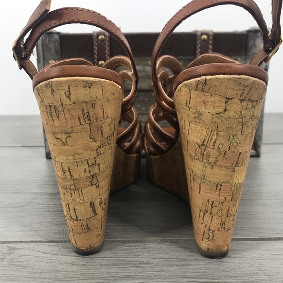 Madden girl wedged sandal 7.5 - Picture 4 of 12